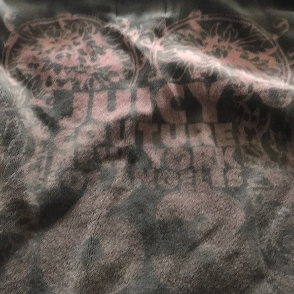 Juicy couture velour track suit jacket - Picture 3 of 4